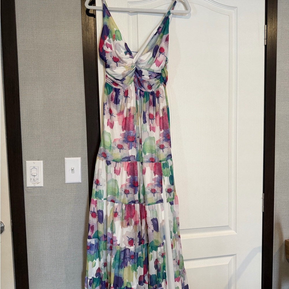 Vestique floral maxi dress